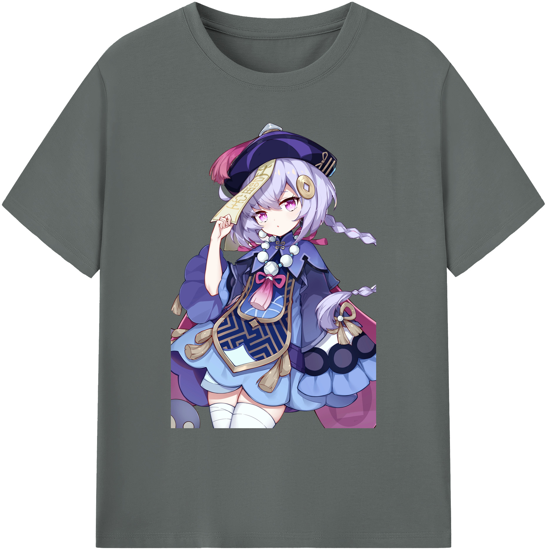 げんし神 七七 なな  genshin Nana 綿100％ メンズ半袖Tシャツ｜肌触りやわらか＆通気性